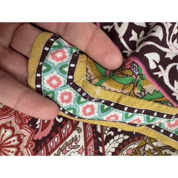 Anthropologie Multicolor Patchwork Wide Leg Pants - Picture 16 of 16